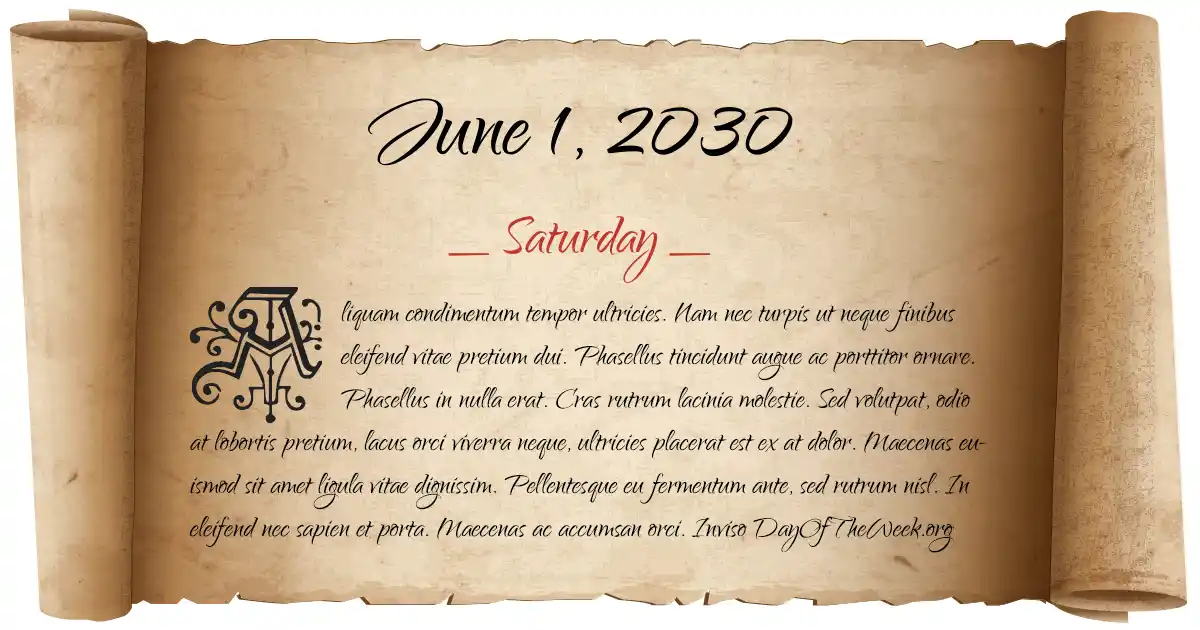 How Many Years To June 2030